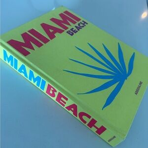 Assouline Miami Beach Book in Yellow